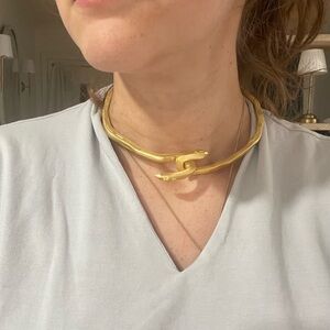CB Jewelry ‘Awaken Choker’ Gold Designer Necklace
